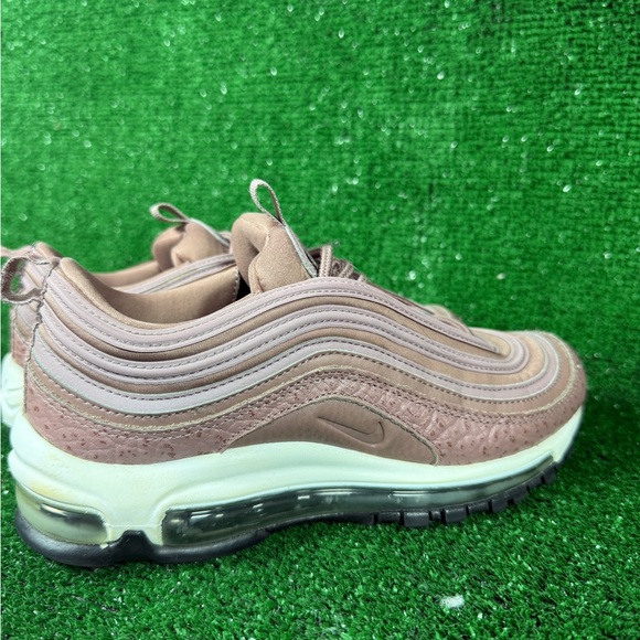 Nike Air Max 97 Taupe Rose Gold Sneakers – Size 6.5 - Picture 2 of 14